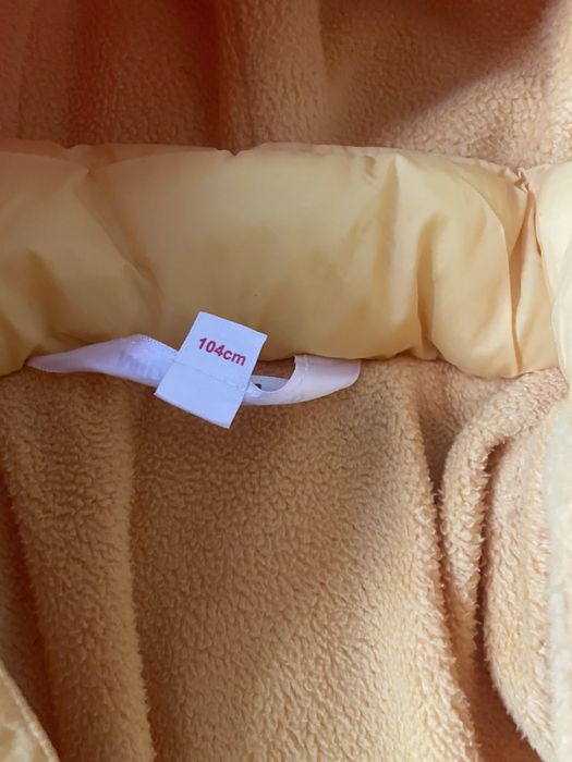 Детско есенно/зимно яке снподплата 104см (3-4 г)