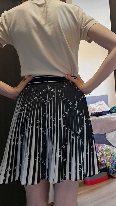 GUESS Оригинална плисирана пола