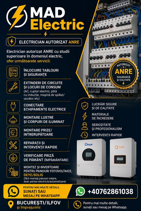 Electrician autorizat ANRE