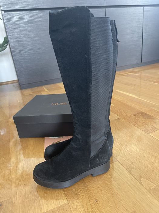 Cizme piele intoarsa Musette 36