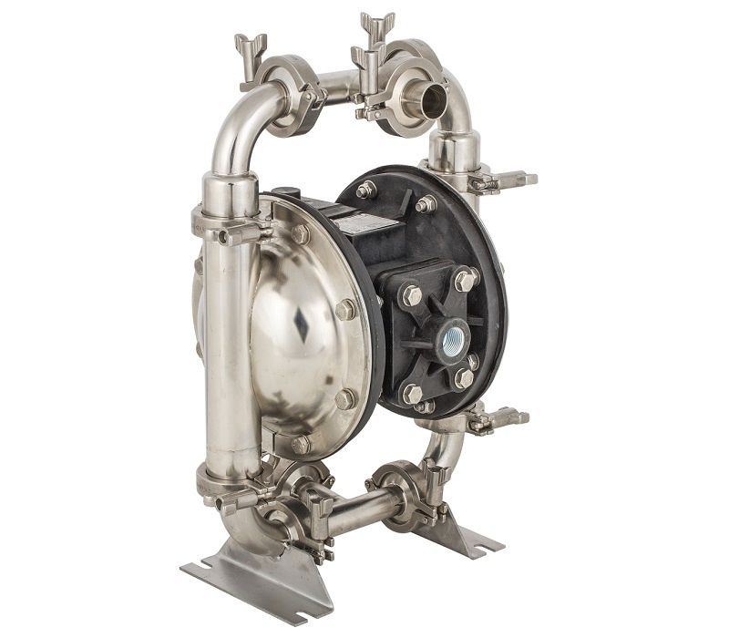 Химический, Гигиенический, мембранный насос из нержавеющий стали