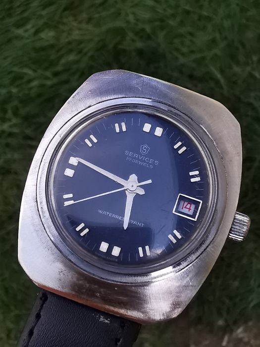 Ceas elvețian - Services - Mecanic - 37*42 mm - Funcționează excelent!