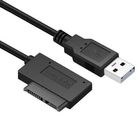 Кабел за външно CD/DVD. Mini Sata to USB