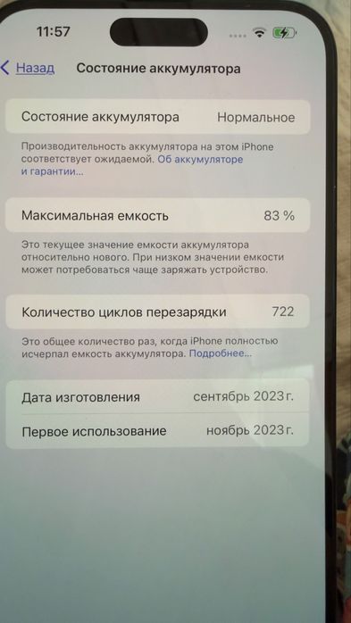 Продам Iphone 15 pro max, 256 GB