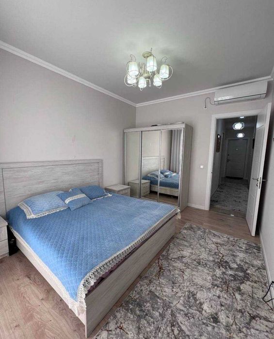 Сдаётся 2 ком кв на Алмазаре, ЖК "Almazar city", ор-р: улица Карасарай