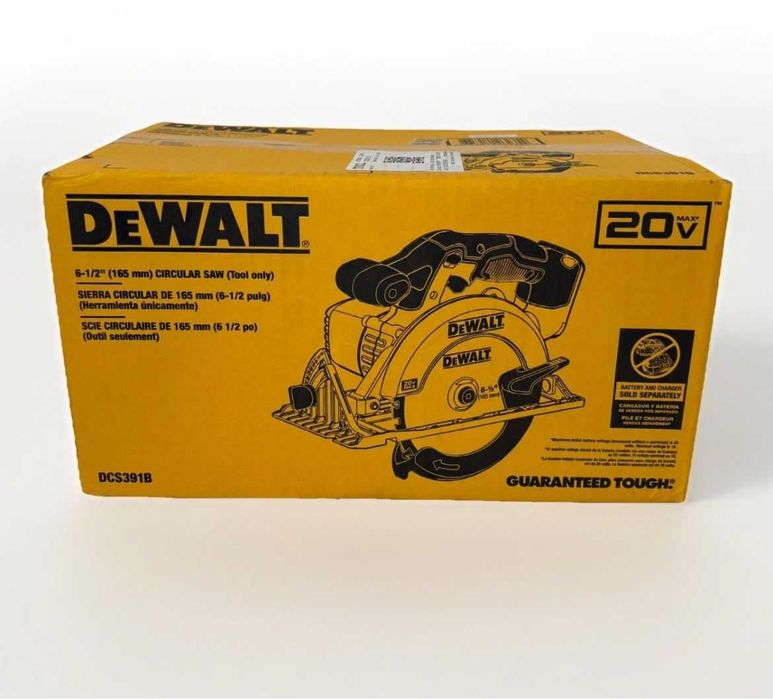 Дисковая пила DeWALT DCS391N 18-20 вольт