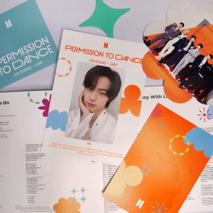 BTS альбом permission to dance live