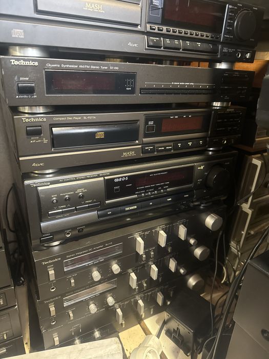 Technics amplificatore,cd,deck uri,tunere