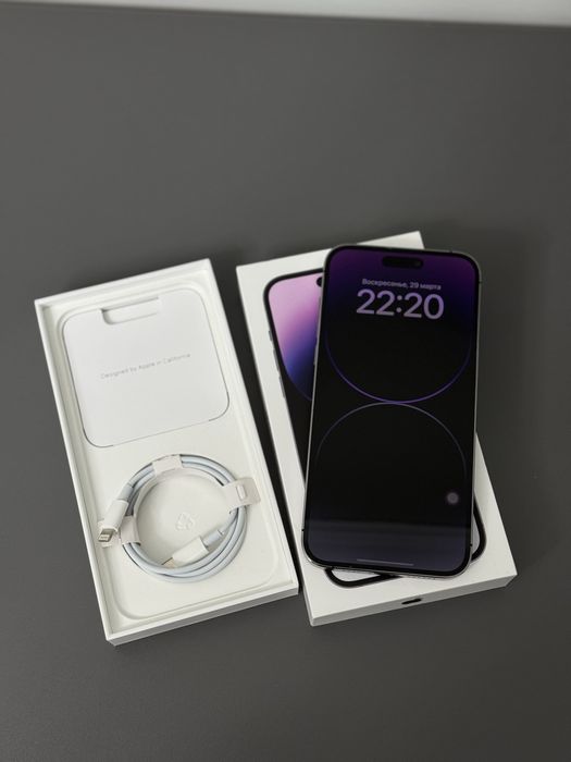 Айфон 14 pro max Deep purple 128 GB