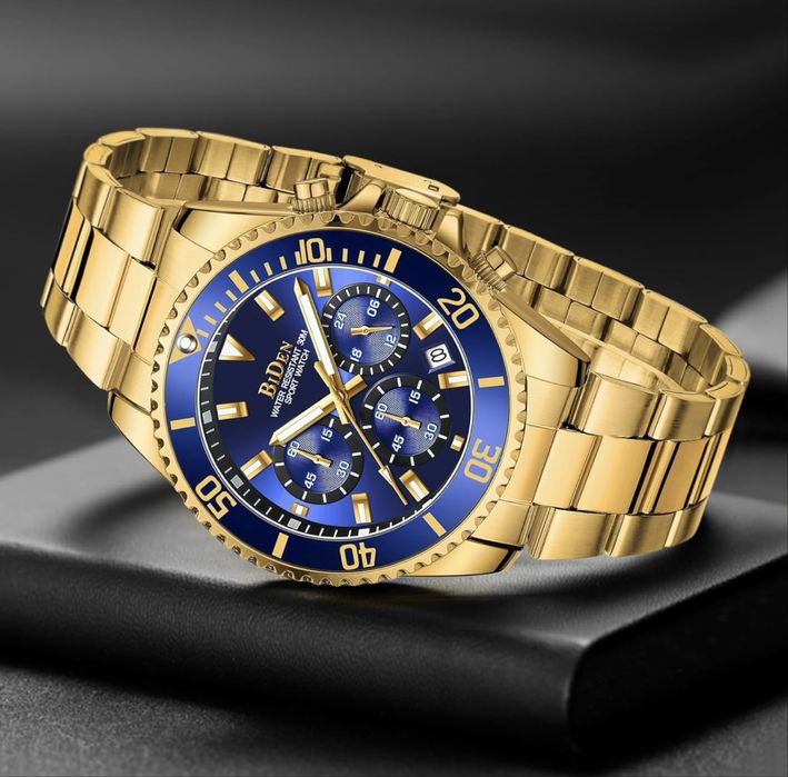 Мъжки многофункционален дизайнерски часовник