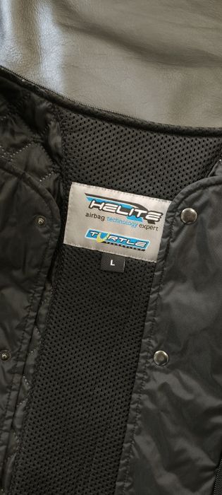 Helite airbag moto jacket