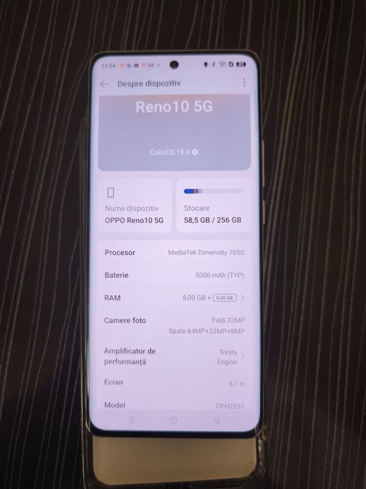 Vand Oppo reno 10 5G