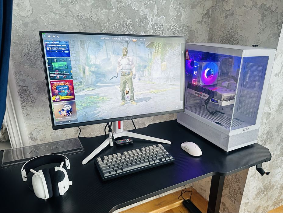 Мощный Игровой Компьютер Комплект (Белая)