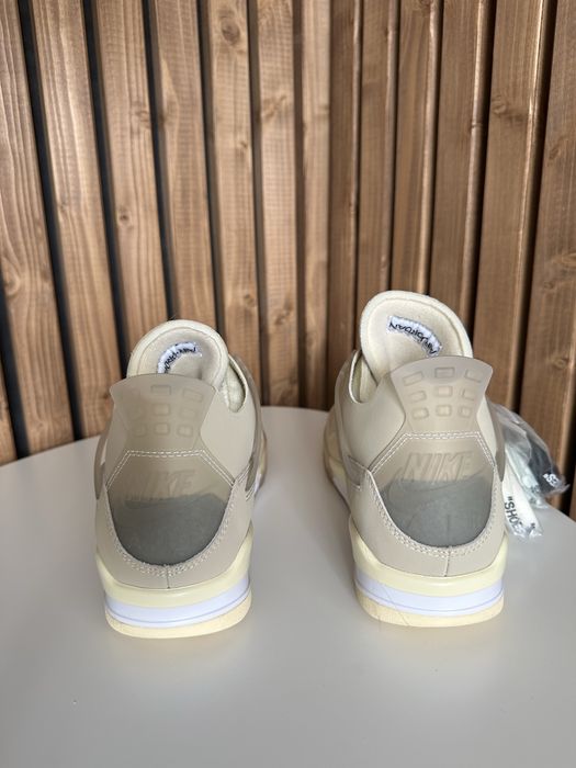 Air Jordan 4 Off White Sail Aj4 Retro size 43
