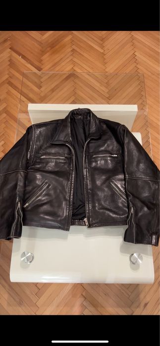 Яке и панталон от естествена кожа (S/M) + Бонус два панталона и колан