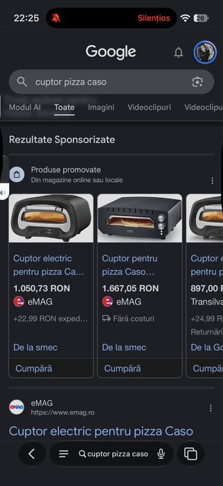 Cuptor electric pizza