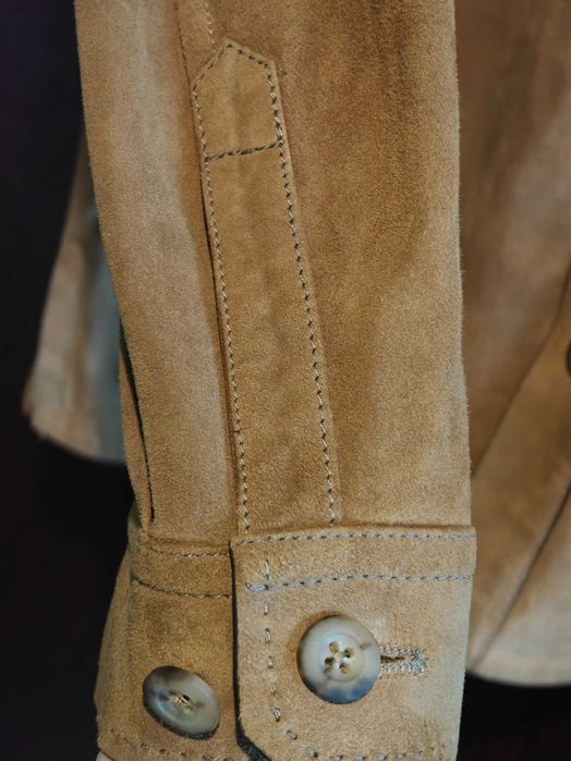 Camasa de piele intoarsa Massimo Dutti