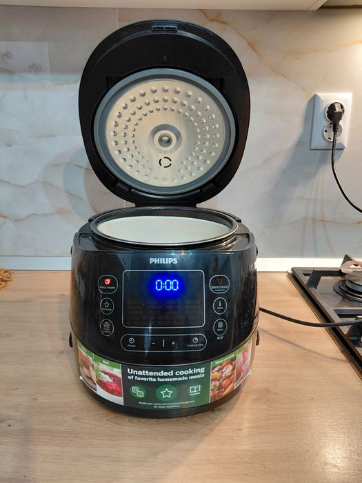 Multicooker PHILIPS MyRecipe HD4749/70, 5l, 980W, 22 programe, negru