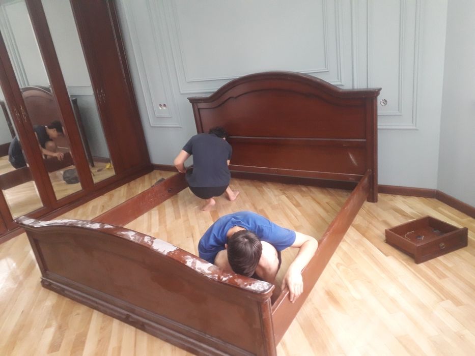 Разборка сборка мебели переезд квартир офисы