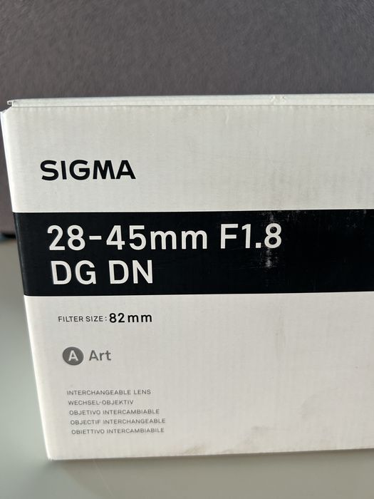 SIGMA 28-45mm F1.8 для SONY E. НОВАЯ!!!