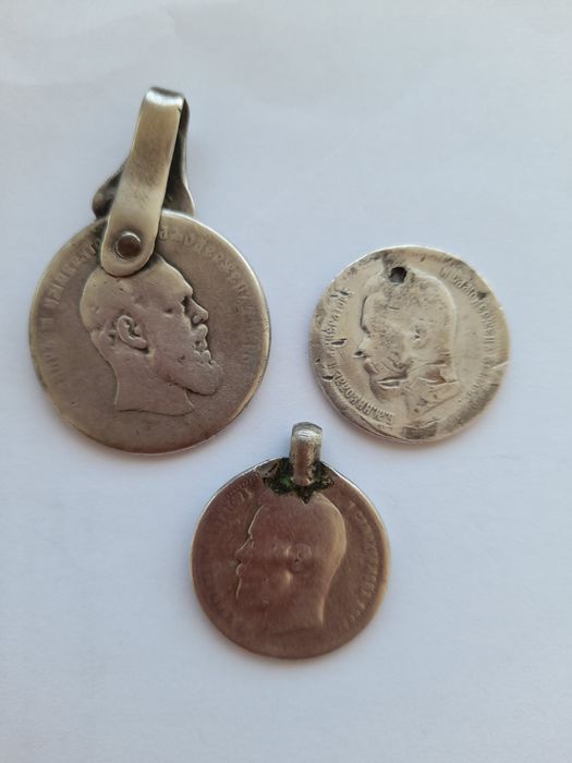 Серебрянные старинные  монеты