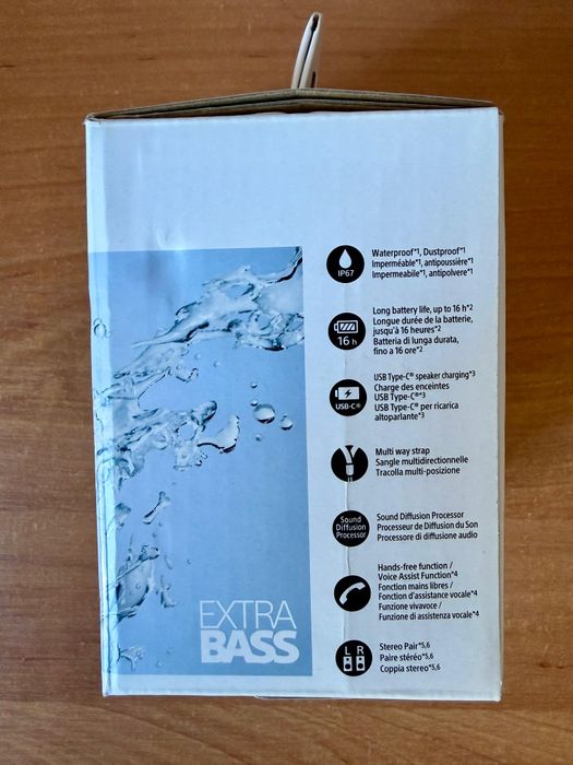 Boxă portabilă Sony – Wireless / Bluetooth