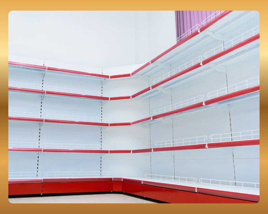 Стеллаж металлический сборный, полка стеллаж, полка металлическая pats