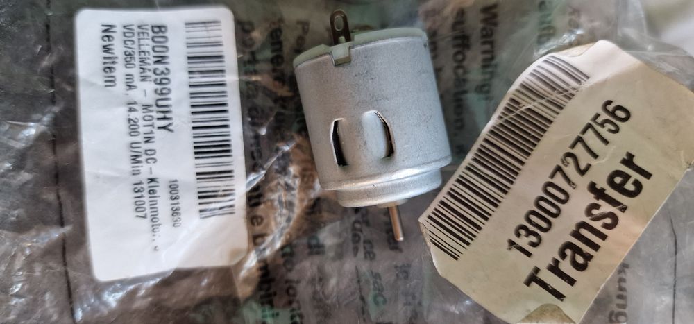 Velleman Mot1n dc Biliard motor