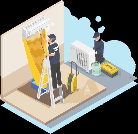 Чистка и установка кондиционера качественно