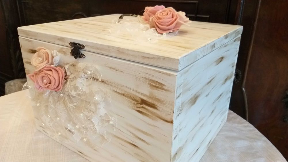 Cufar sau cutie cadouri pentru petrecerea de botez sau nunta. Handmade