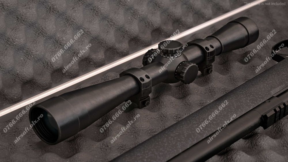 PUSCA DE PUTERE MARE !! ~ Arc Otel ~ cu Luneta si Bipod!! Pistol Arc