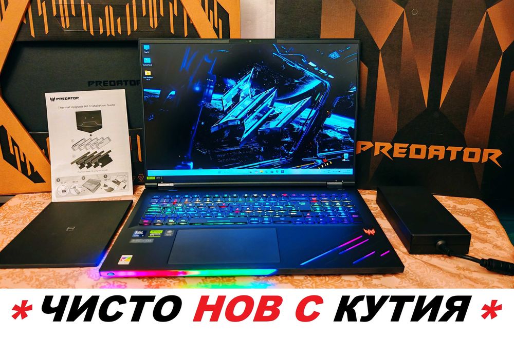 RTX 5080 16GB/Ultra 9 275HX/32GB RAM/1TB/QHD 250hz HDR1000/Predator 18