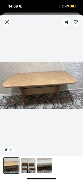 Продам стол со стульями
