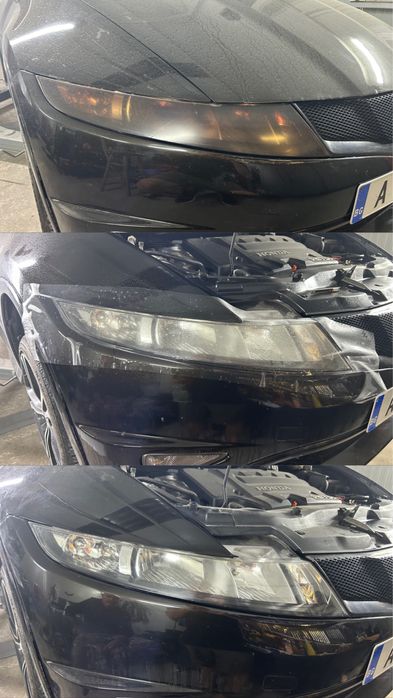 Полиране на фарове и автомобили. Защитно фолио. Фолиране на цели коли