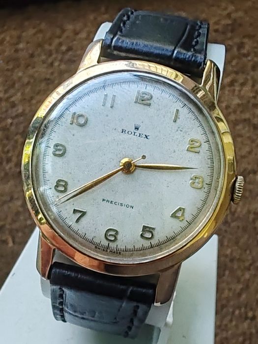 Ceas Rolex Precision Aur 18k, 36 mm Anii'50