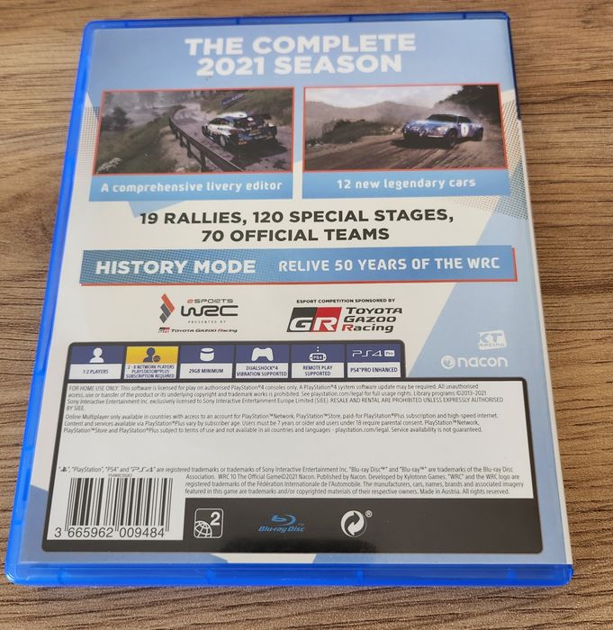 WRC 10 The Official Game - за PS4