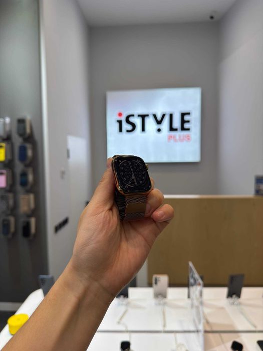 Apple Watch Series 10/46  Gold Milanese Loop
