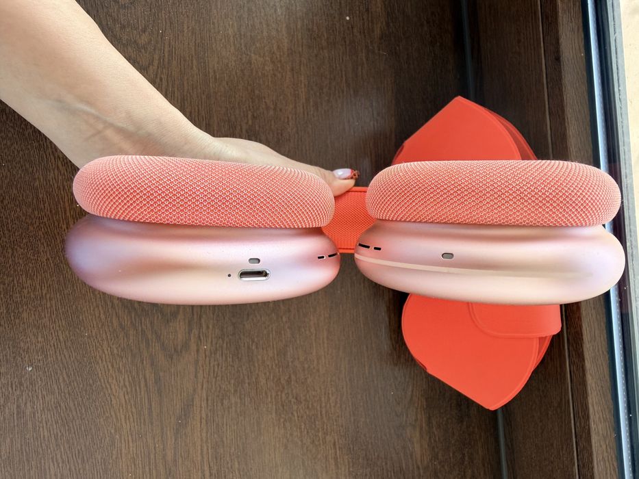 Наушники Apple Max, оранжевые