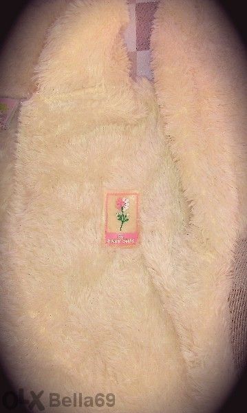 Дебела жилетка Gap + пухкаво якенце