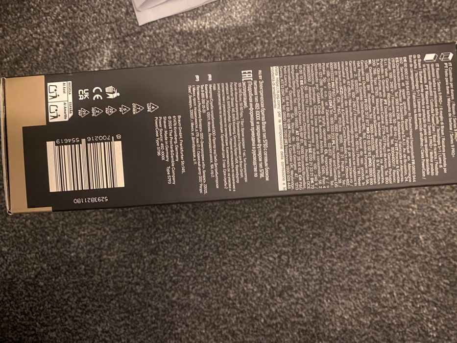 Електрическа самобръсначка Braun Series 9 PRO+