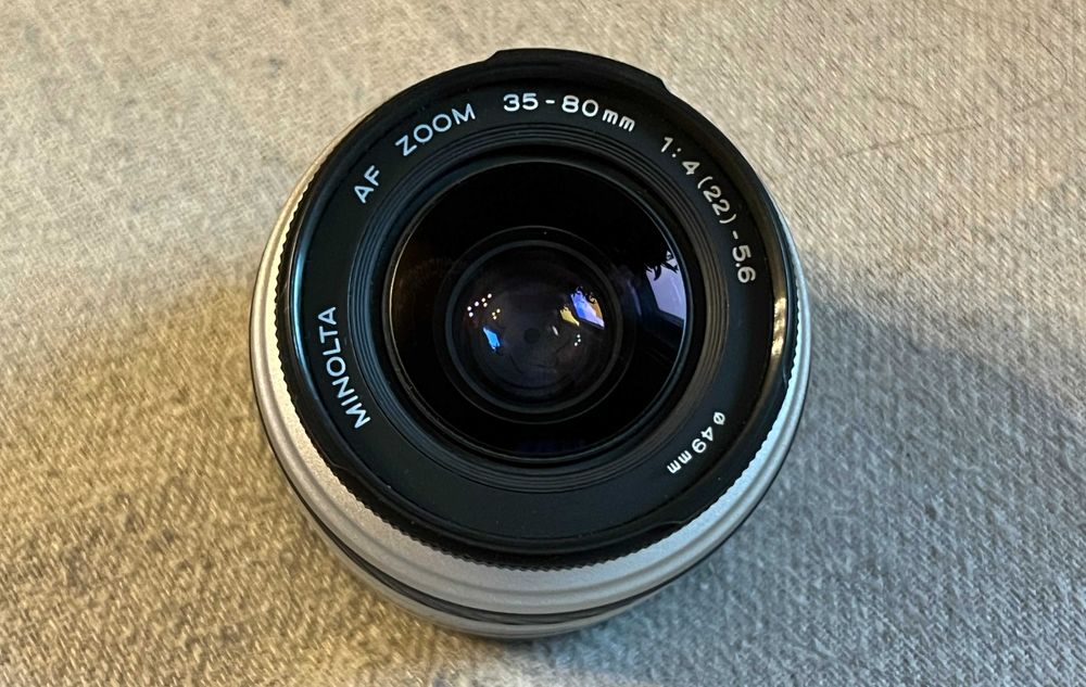 Minolta AF 35-80mm f4-5.6 Macro obiectiv montura A