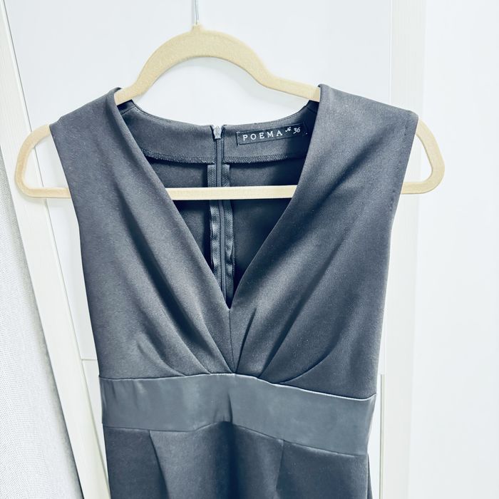 Rochie neagra ocazie Poema