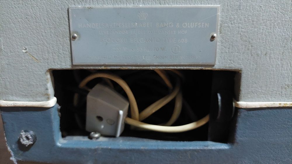 Магнетофон Beocord Belcanto 608/60