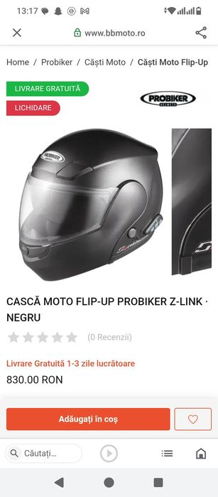 Casca de motor marca Probiker