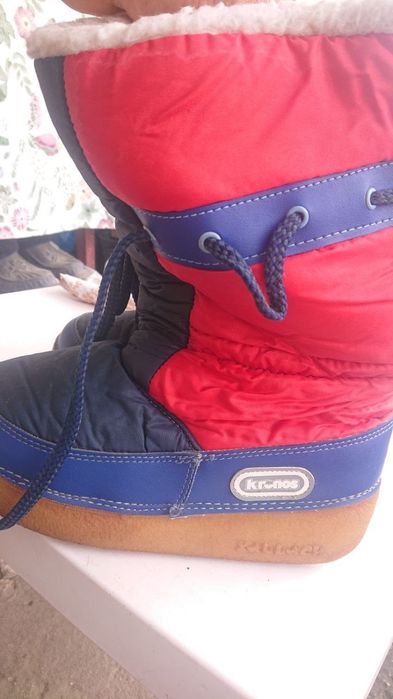 Ghete/cizme Kronos Kallach 38 cu lână pentru zăpadă/munte/schi