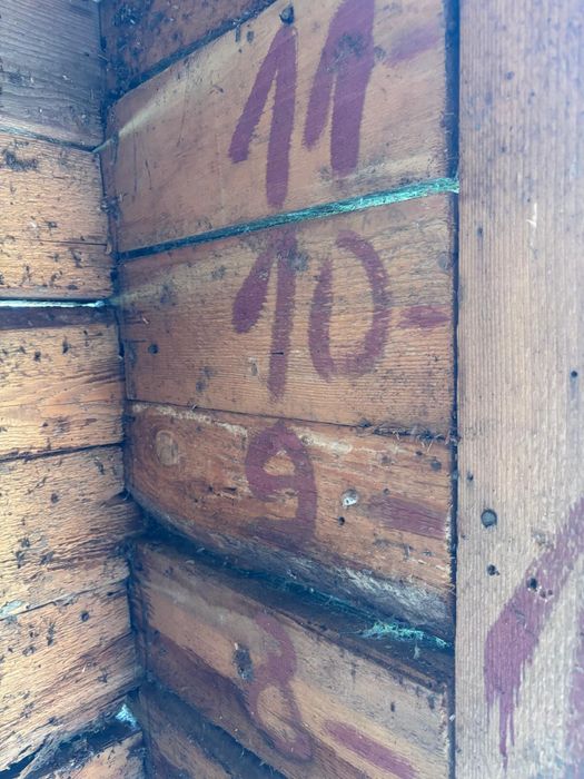 Casa din lemn imbinat, pentru relocare