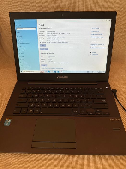 Vand laptop AsusPro PU401L