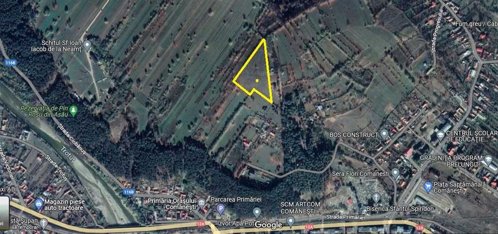 Vand teren Dealul Comanestiului