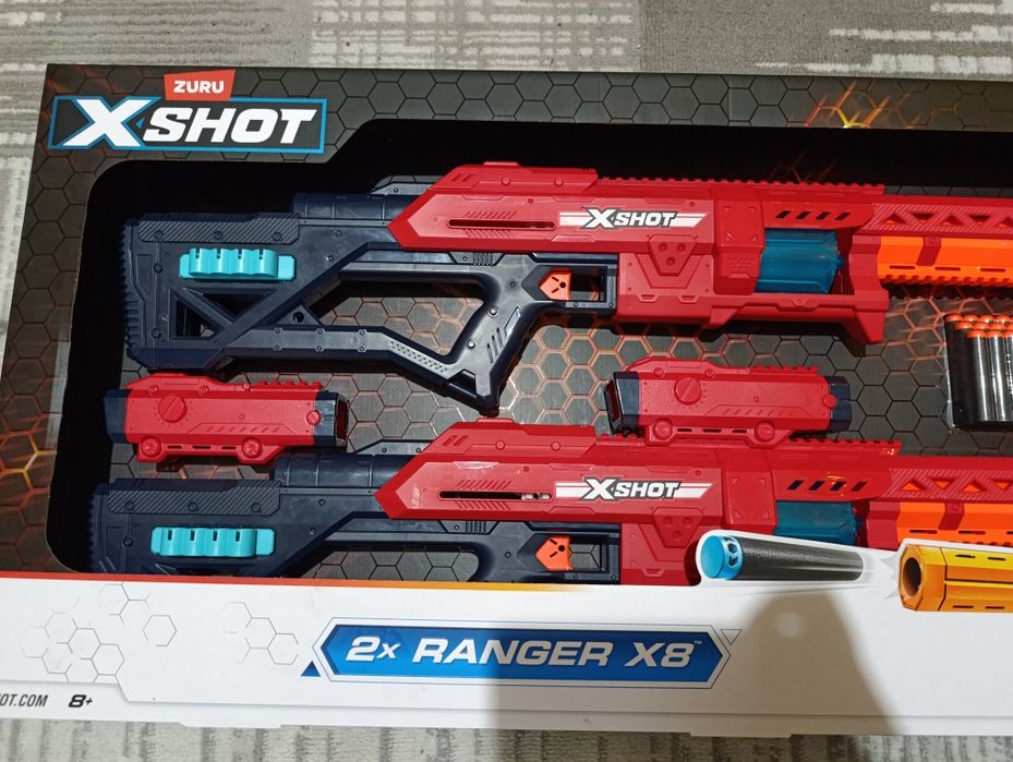 Новые Пистолеты Бластеры Xshot 2x Ranger x8