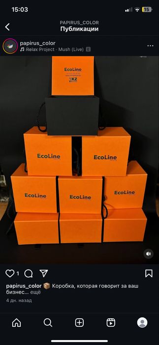 Премиум коробки и пакеты с вашим логотипом